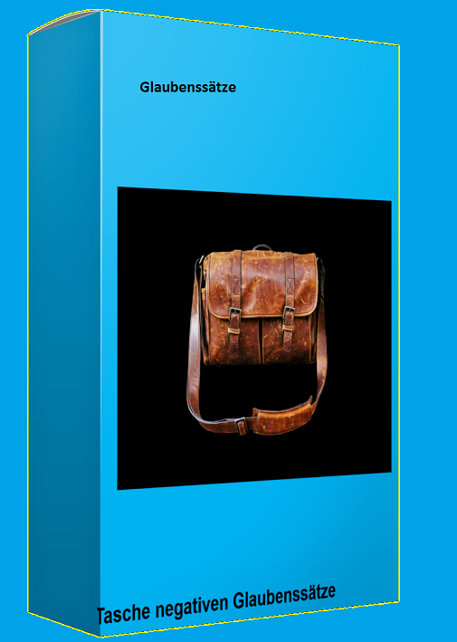 Tasche der negativen Glaubenssätze